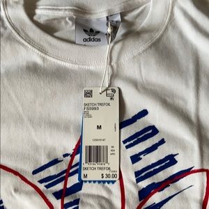 Medium Adidas Sketch Trefoil T-Shirt
